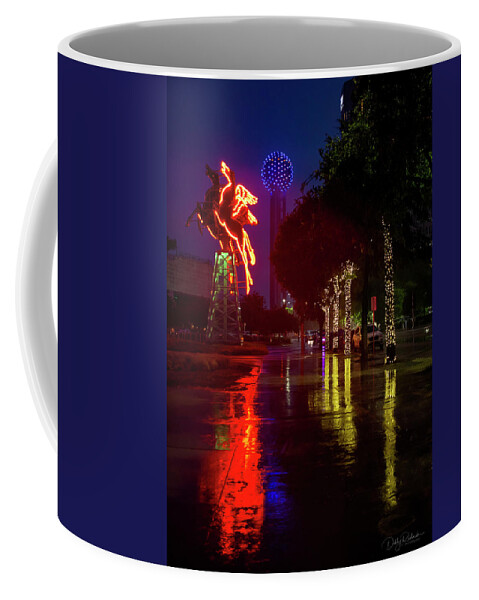 Rainy Night Coffee Mug featuring the photograph Pegasus by Debby Richards