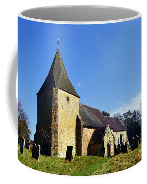 Church Coffee Mug featuring the photograph Pembury Old Church Weald of Kent England by James Brunker