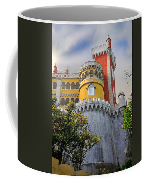 Pena Palace Coffee Mug featuring the photograph Pena Palace by Rebecca Herranen