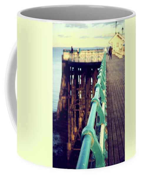 Penarth Coffee Mug featuring the photograph Penarth Pier by Gavin Lewis