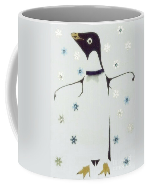 Tuxedo Coffee Mug featuring the photograph Penguin Suit by Jayne Somogy