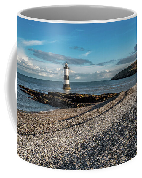 Anglesey Coffee Mug featuring the photograph Penmon Point Lighthouse Anglesey by Adrian Evans
