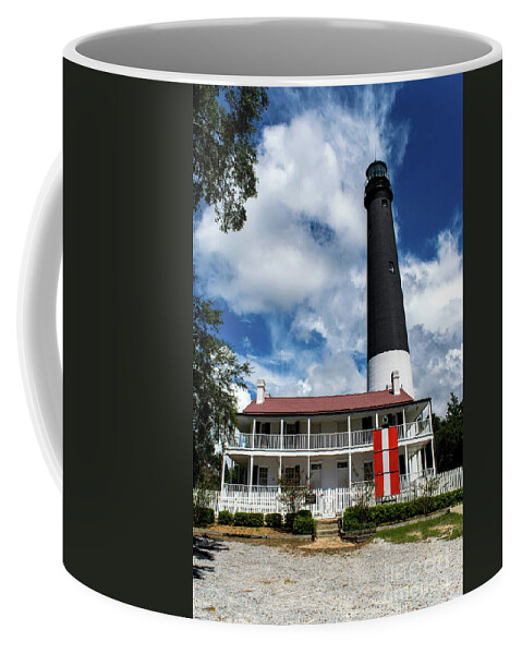 Pensacola Coffee Mug featuring the photograph Pensacola Florida Lighthouse by Beachtown Views