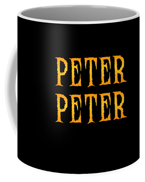 Funny Coffee Mug featuring the digital art Peter Peter Pumpkin Eater Costume by Flippin Sweet Gear