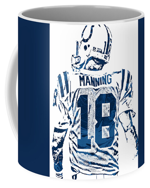Indianapolis Colts Uniform #1 Coffee Mug by Joe Hamilton - Pixels