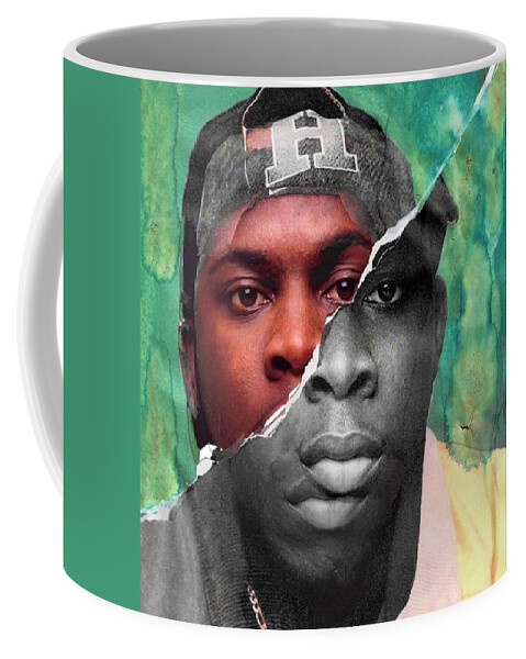 Hiphop Coffee Mug featuring the digital art PhifeDAWG by Corey Wynn