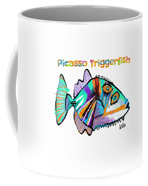 Picasso Trigger Fish Coffee Mug