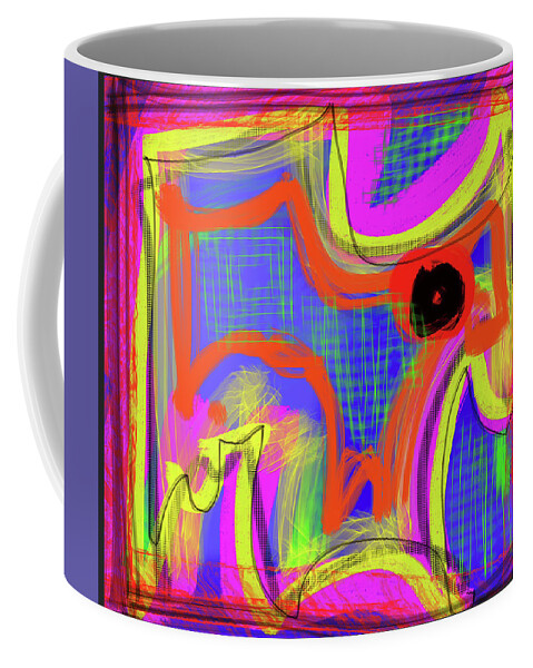 Pichorso Coffee Mug featuring the digital art PicHorso by Susan Fielder