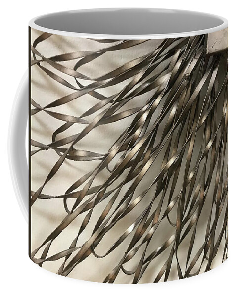 Abstract Coffee Mug featuring the photograph Picture Frame Abstract by Eileen Backman