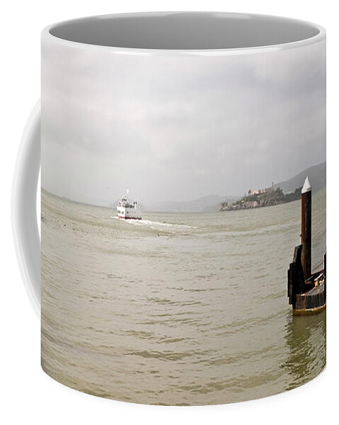 San Francisco Coffee Mug featuring the photograph Pier 45 Fisherman's Wharf 3 by Lee Santa