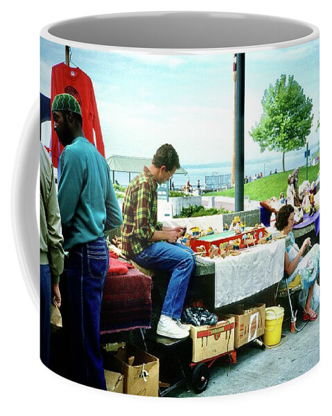  Coffee Mug featuring the photograph Pike Place Market in Seattle by Gordon James