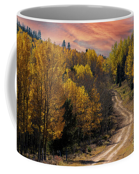 Autumn Coffee Mug featuring the photograph Pikes Peak Autumn Sunrise by Steven Krull