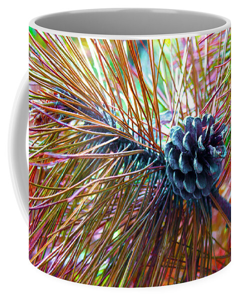 Gigi Coffee Mug featuring the photograph Pine Bloom by Gigi Dequanne