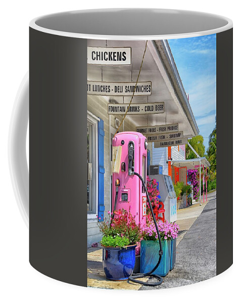 Boca Grande Coffee Mug featuring the photograph Pink by Alison Belsan Horton