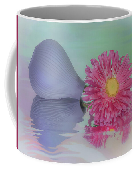 Pink Aster Coffee Mug featuring the photograph Pink Asters Beauty by Sylvia Goldkranz