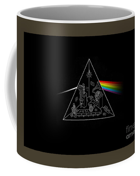 Pink Floyd Coffee Mug featuring the photograph Pink Floyd Album Cover by Action