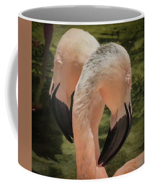 Pink Coffee Mug featuring the photograph Pinks by Vicky Edgerly