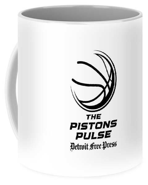 Piston's Pulse Black Logo Coffee Mug