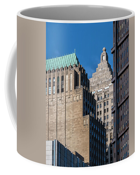 Skyscraper Coffee Mug featuring the photograph Pittsburgh City Canyon by Ginger Stein