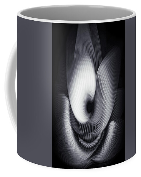 Abstract Coffee Mug featuring the photograph Pixels Trinity 181 by Philippe Sainte-Laudy
