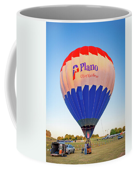 Plano Coffee Mug featuring the photograph Plano Balloon Fest by David Downs