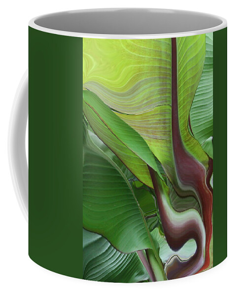 Plant Coffee Mug featuring the photograph Plantflow by Linda Sannuti