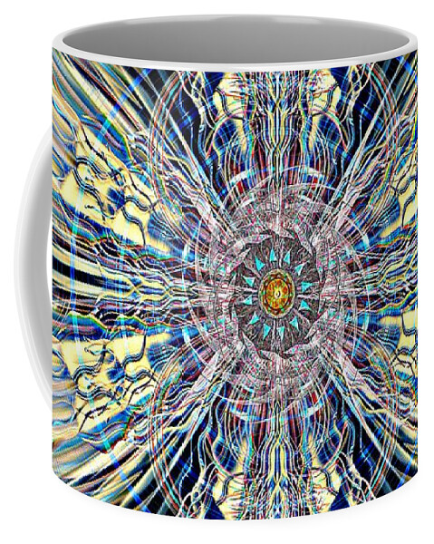 Background Coffee Mug featuring the digital art Plasmology by David Manlove