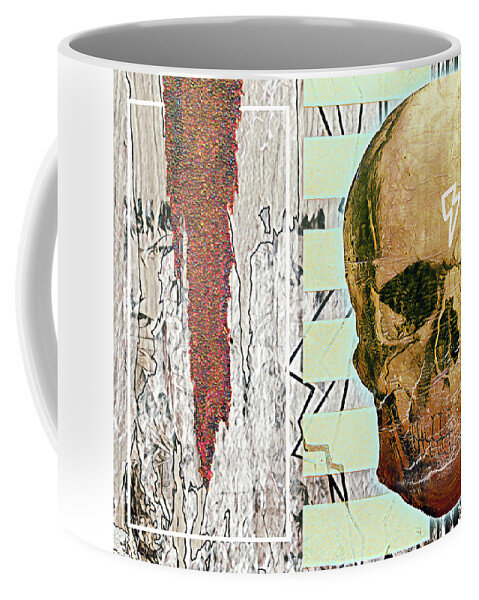 Bobby Zeik Coffee Mug featuring the digital art Playing Pretend NFT design 29 by Bobby Zeik