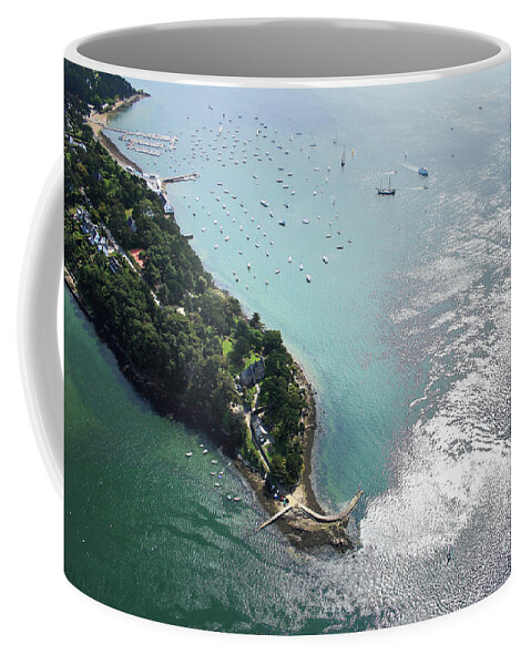 Pointe Coffee Mug featuring the photograph Pointe d'Arradon by Frederic Bourrigaud