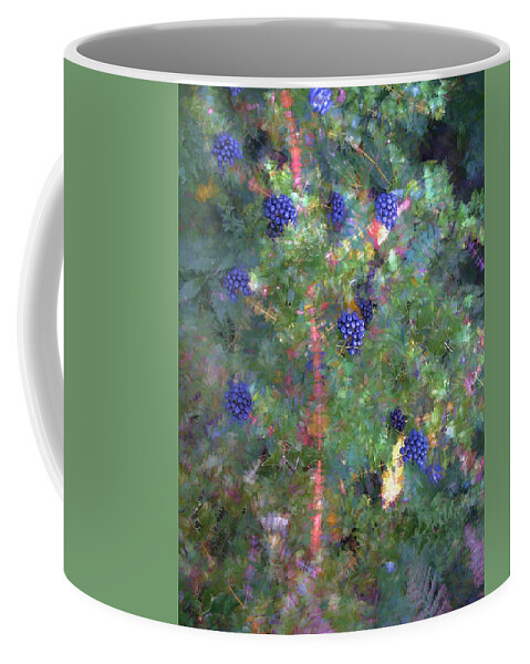 Carrion Coffee Mug featuring the photograph Pointilism in the Cloud by Wayne King