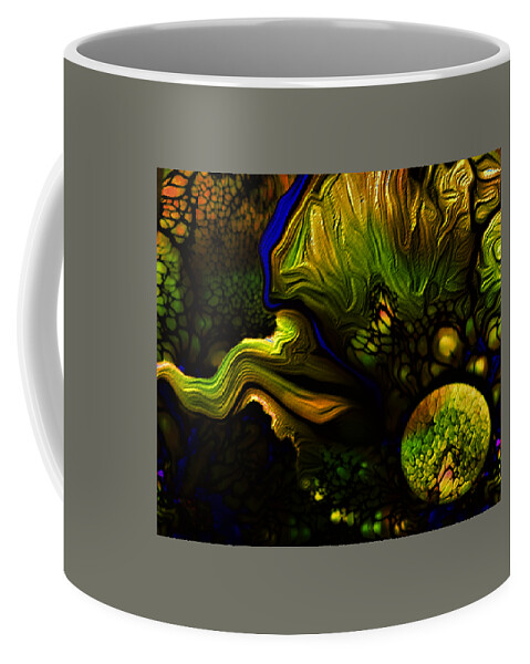 Pollens Youthful Spring Coffee Mug featuring the digital art Pollens Youthful Spring 6 by Aldane Wynter