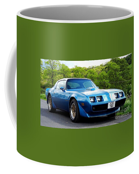 Pontiac Coffee Mug featuring the photograph Pontiac Firebird Trans Am by Action