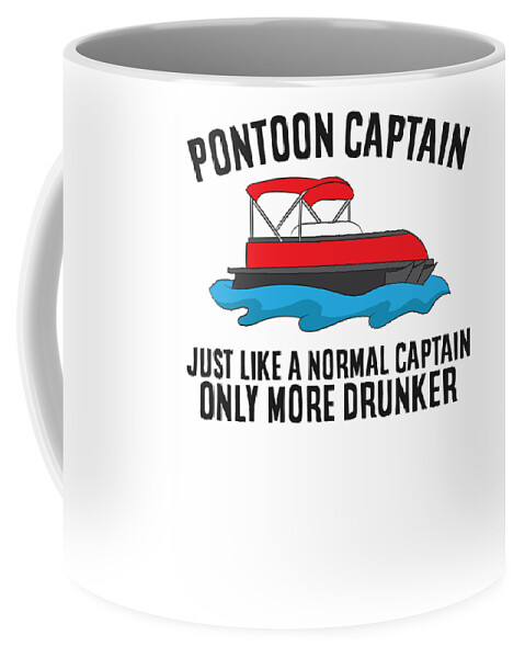 Captain Awesome Coffee Mug Funny Boating Ceramic Cup-11oz 