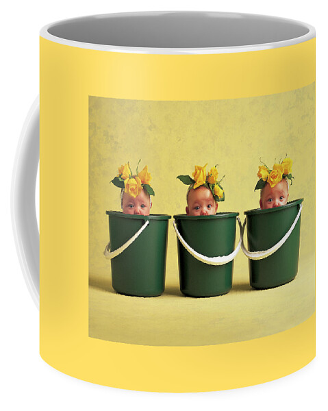 Pool Party Coffee Mug featuring the photograph Pool Party by Anne Geddes