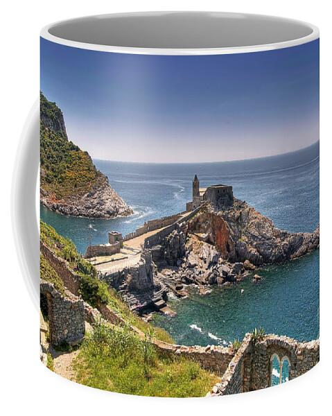 Cinque Terre Coffee Mug featuring the photograph Portus Veneris Vision - Italy by Paolo Signorini