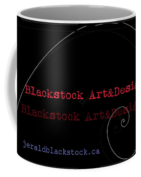 Postcard Coffee Mug featuring the digital art Postcard by Jerald Blackstock