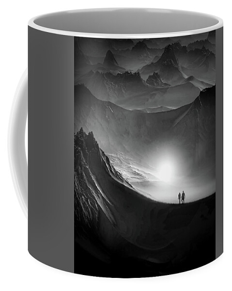 Fine Art Coffee Mug featuring the photograph Power of love by Sofie Conte