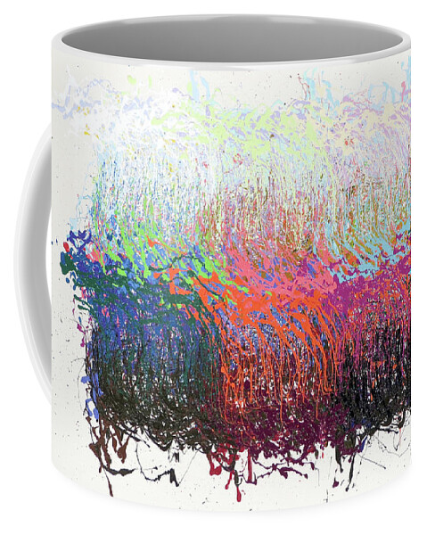 Color Coffee Mug featuring the painting PREIMP Sixteen A by Stephen Mauldin