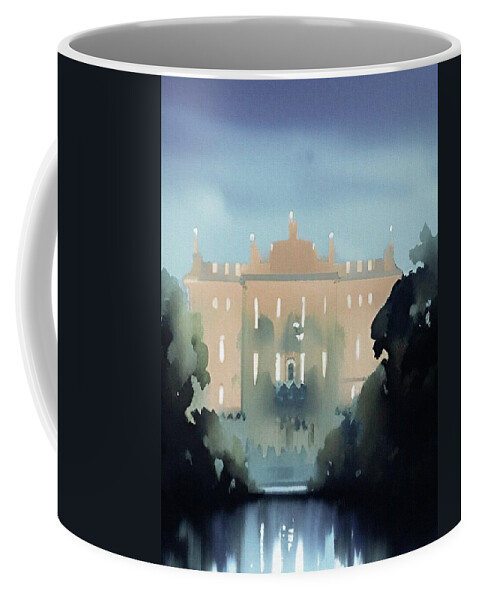  Coffee Mug featuring the digital art Presidential Palace by Michelle Hoffmann