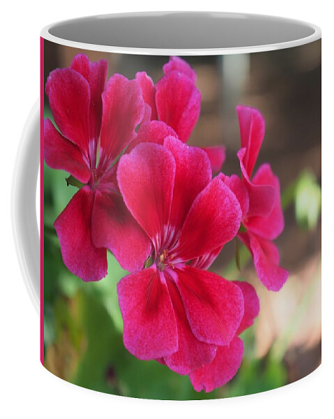 Red Coffee Mug featuring the photograph Pretty Flower 5 by C Winslow Shafer