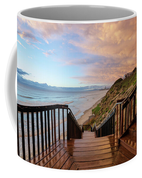 Squall Coffee Mug featuring the photograph Pretty in Pink by Margaret Pitcher