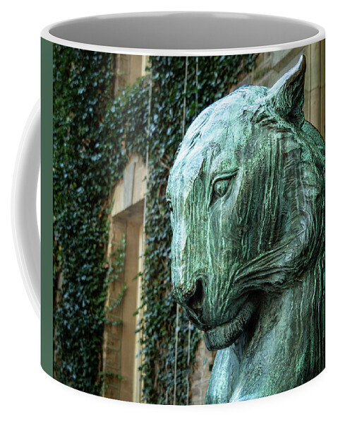 Academia Coffee Mug featuring the photograph Princeton Tiger Portrait by Kristia Adams