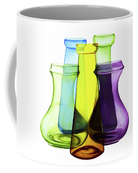 Large Prints Coffee Mug featuring the painting TRANSPARENCIES -prints of oil painting by Mary Grden