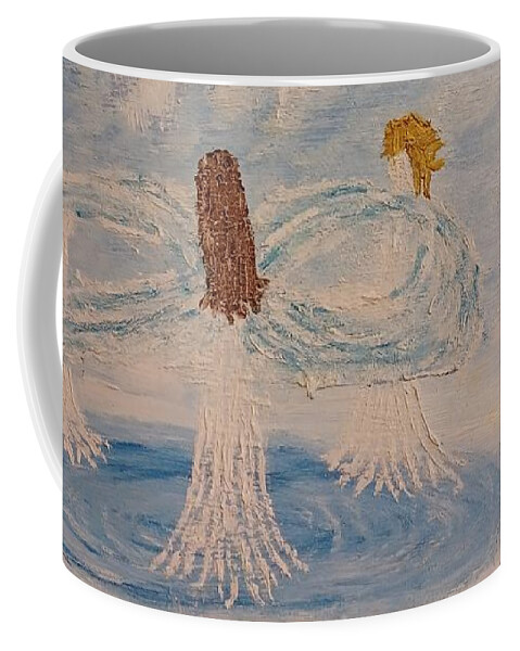 Spirits Coffee Mug featuring the painting Promises by Christina Knight