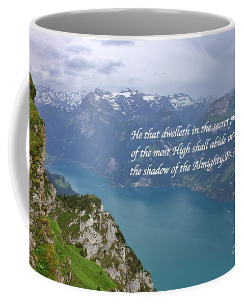 Switzerland Coffee Mug featuring the photograph Ps. 91v1 by Yvonne M Smith