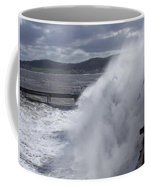 Dragons Coffee Mug featuring the photograph Pull up by Christopher Rowlands