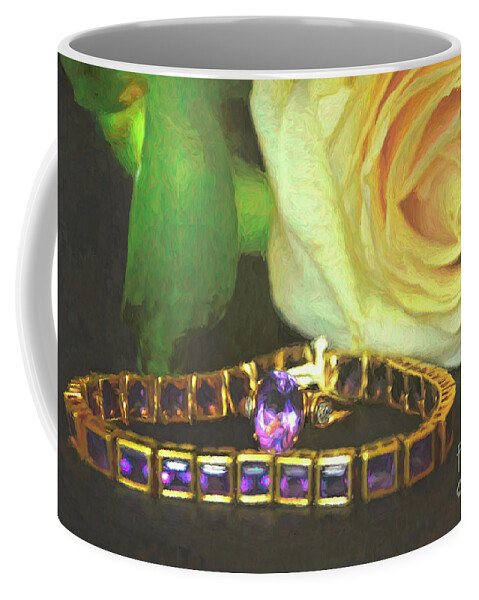 Amethyst Coffee Mug featuring the photograph Quiet Beauty by Diana Mary Sharpton