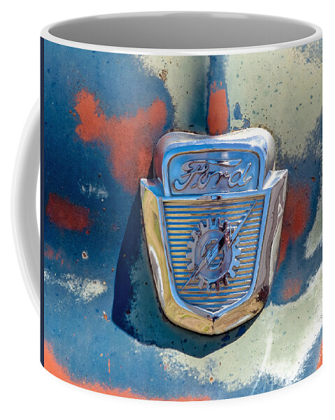 Ford Coffee Mug featuring the photograph Racing Legend by Andrea Platt