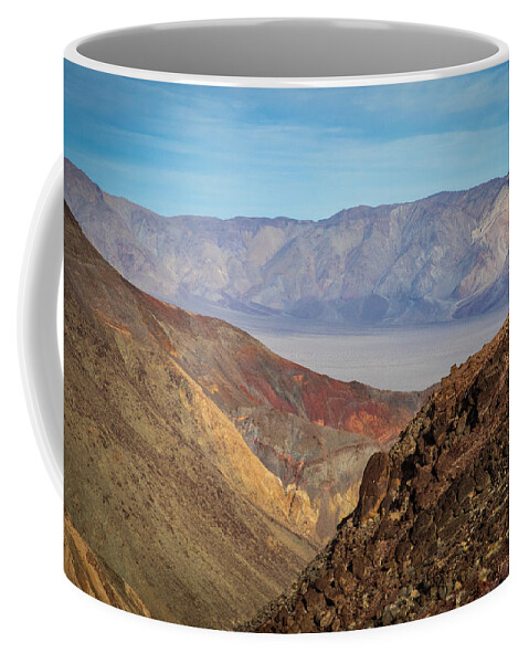 California Coffee Mug featuring the photograph Rainbow Valley - the basin by Jonathan Babon