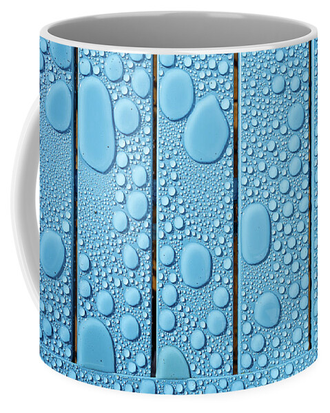 Rain Coffee Mug featuring the photograph Raindrops 1 by Nigel R Bell